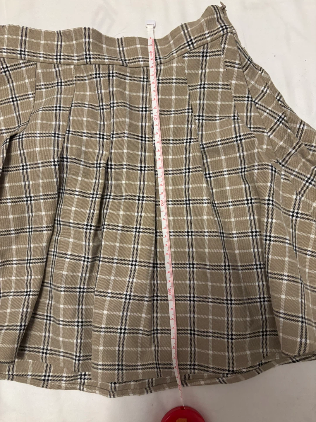 Garage Plaid Pleated Skirt - photo 5