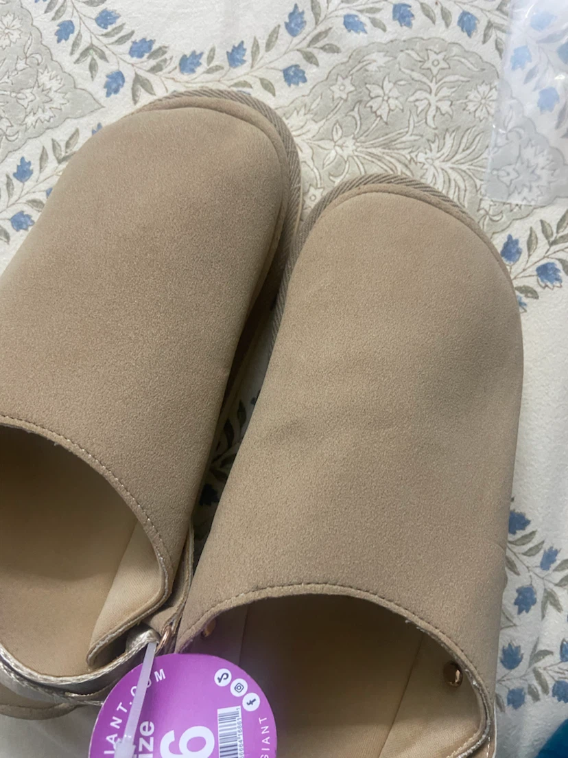 Beige Slip-on Shoes