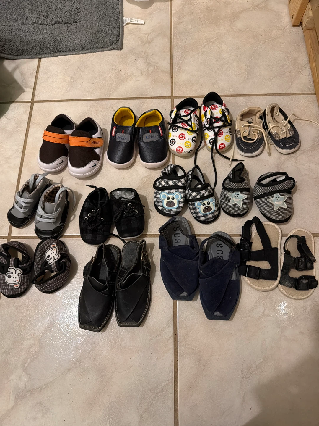 Assorted Toddler Shoes - Various Brands