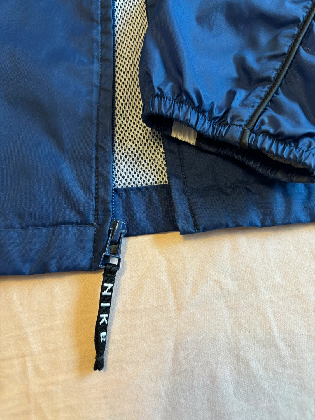 Vintage Nike Oversized Blue Racer WindbreakerJacket  Size M - photo 2