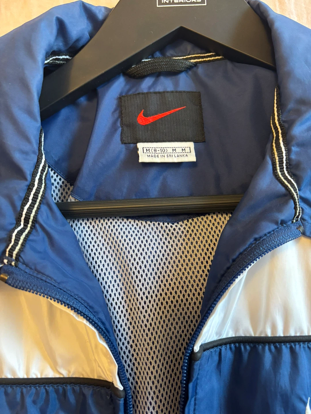 Vintage Nike Oversized Blue Racer WindbreakerJacket  Size M - photo 3