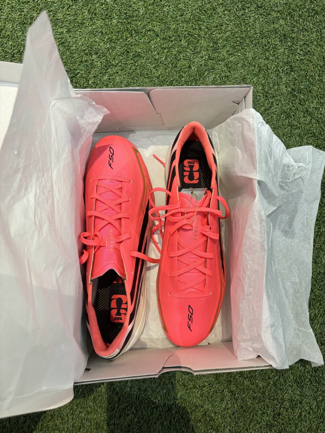 Adidas F50 Hyperfast League FG Soccer Cleats US Men’s 8 Like New - photo 4