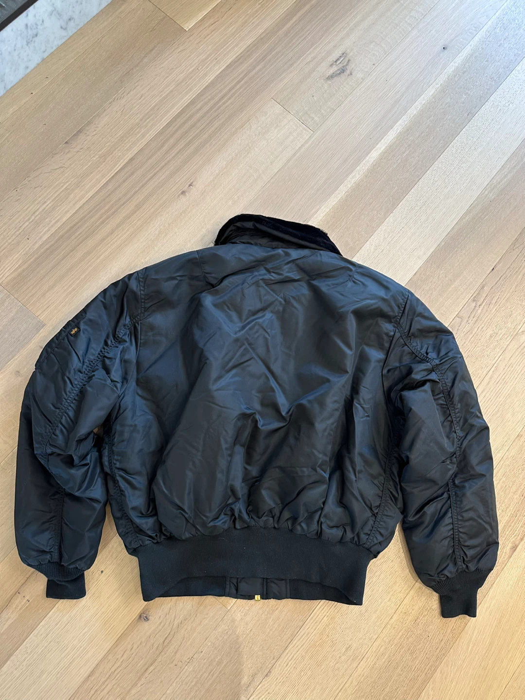 Alpha Industries MA-1 Bomber Jacket Men's XL Black - photo 4