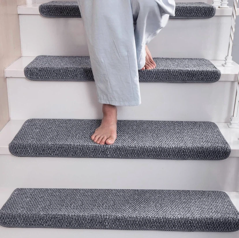 New Bullnose Stair Treads Grey Set of 14 - photo 2