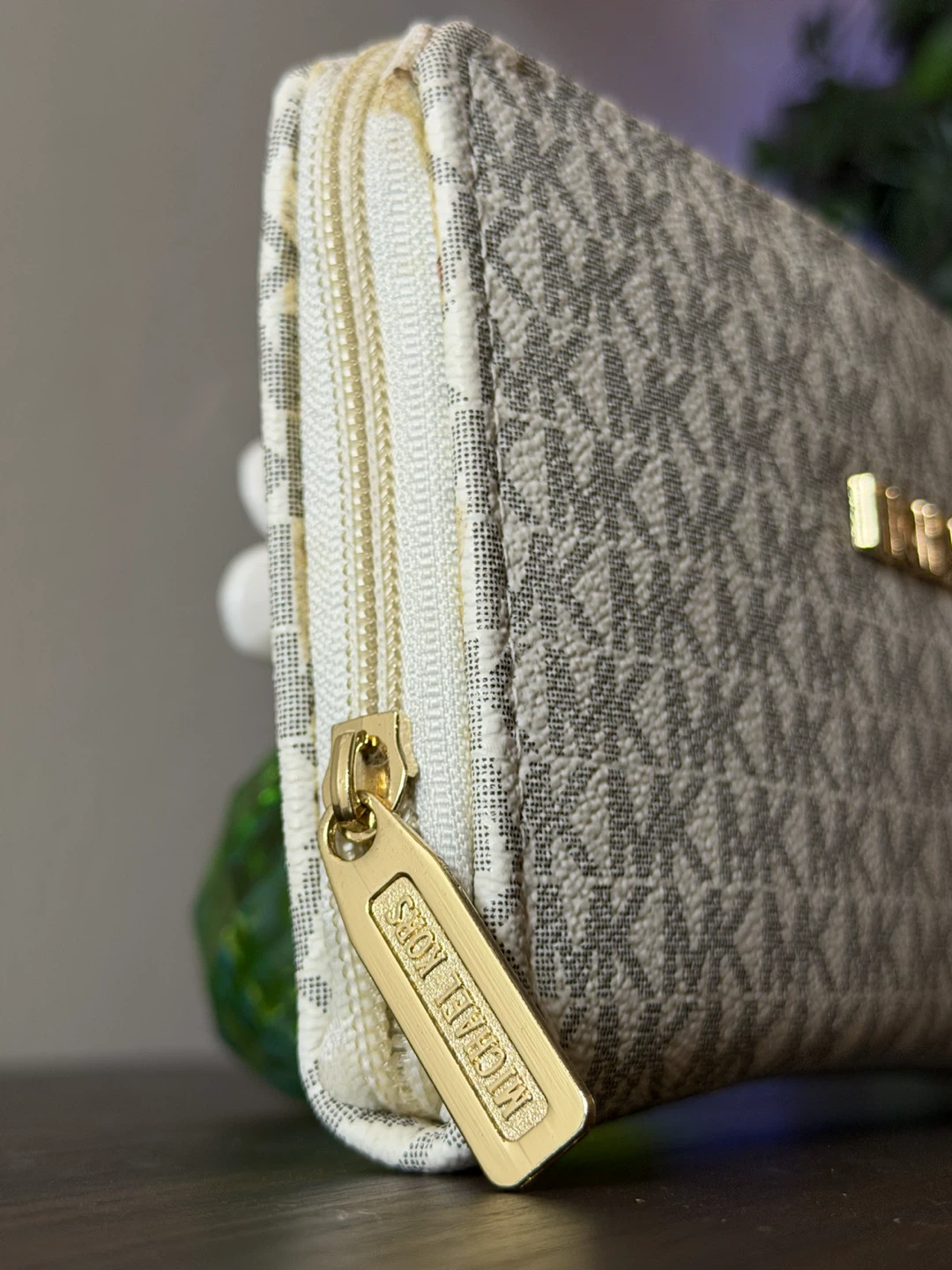 Michael Kors Signature Logo Zip Wallet - photo 4