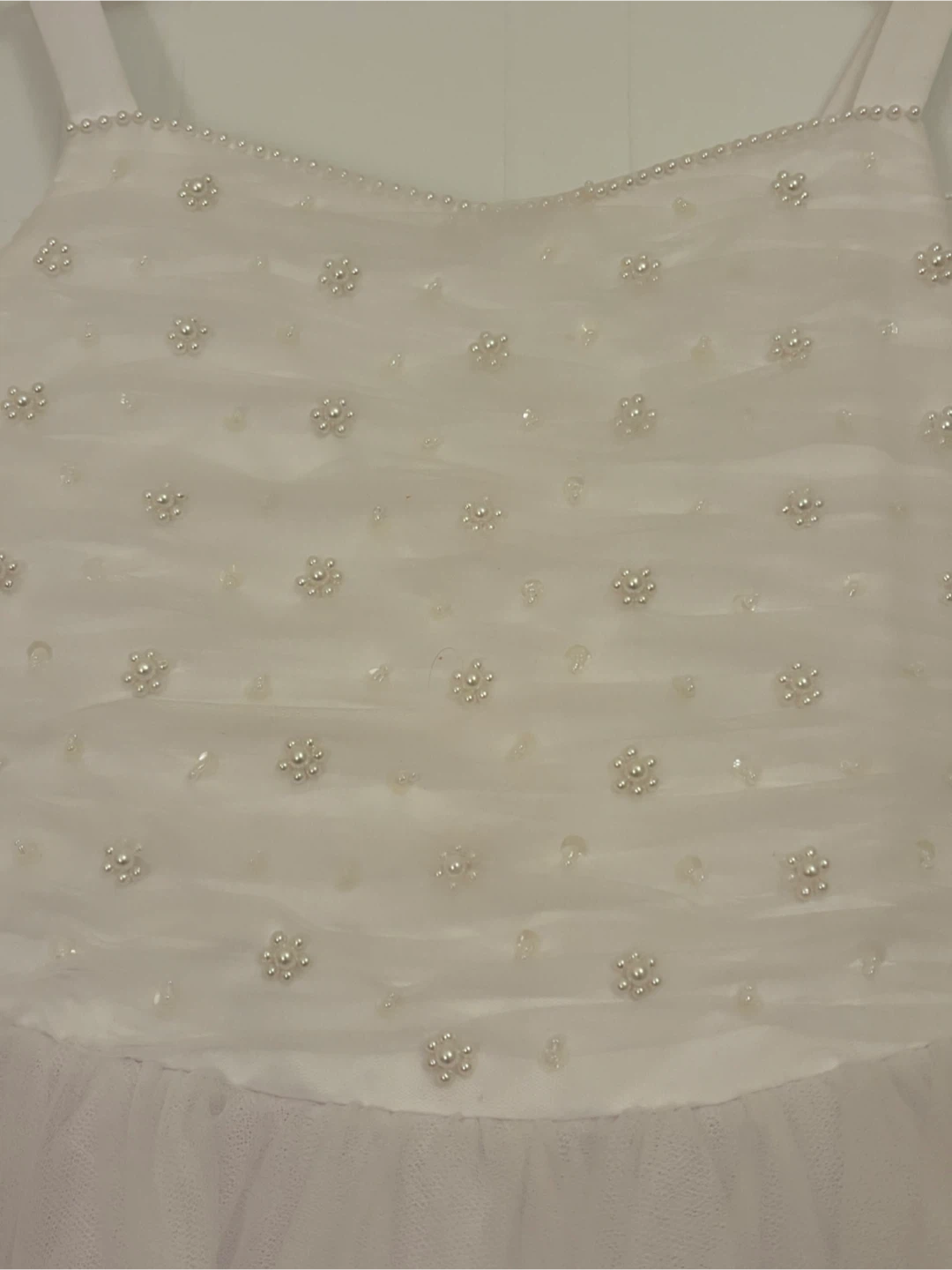 Fancy Kids White Dress Size 12 - photo 2