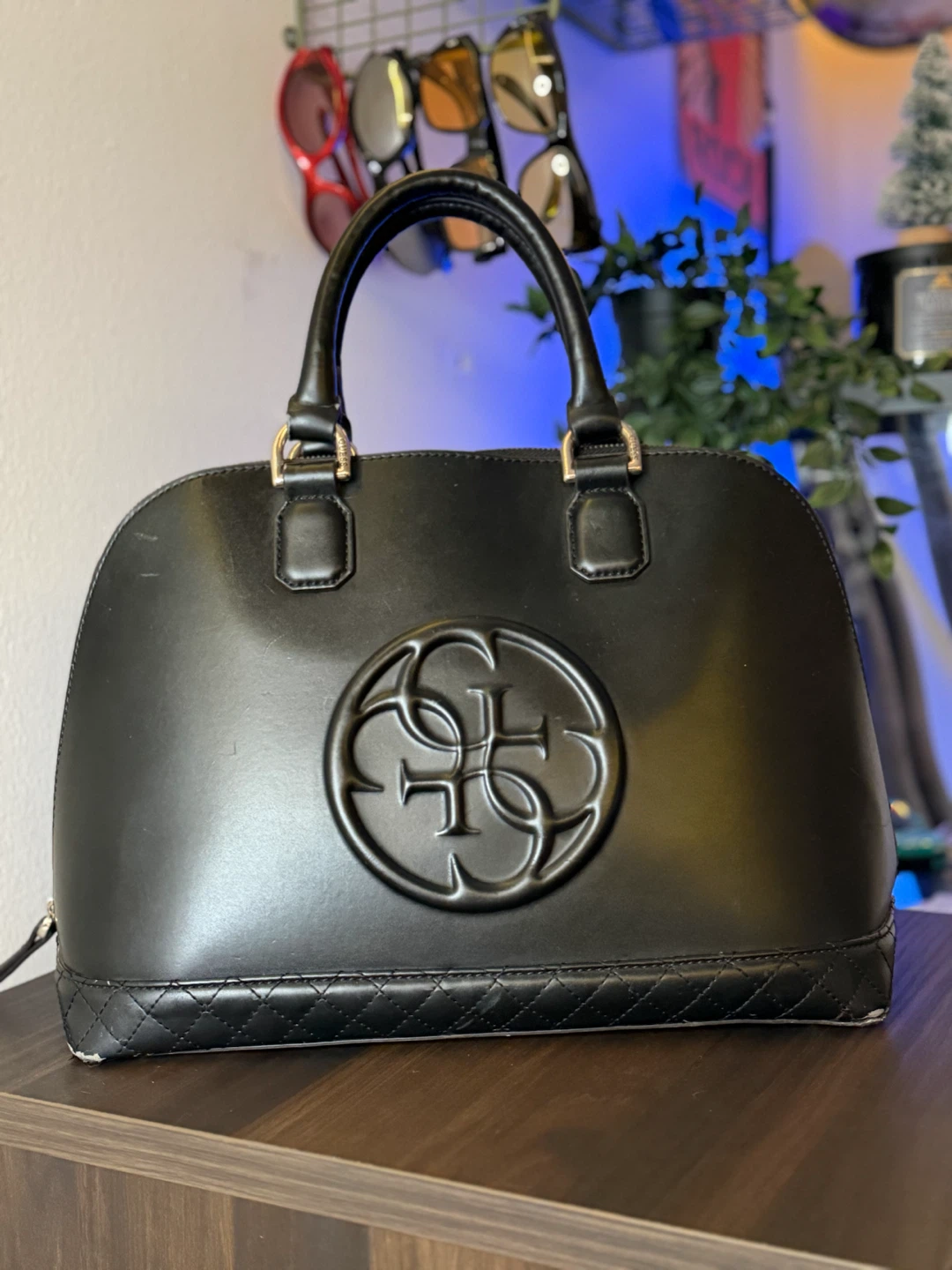 Guess Black Dome Handbag - photo 3
