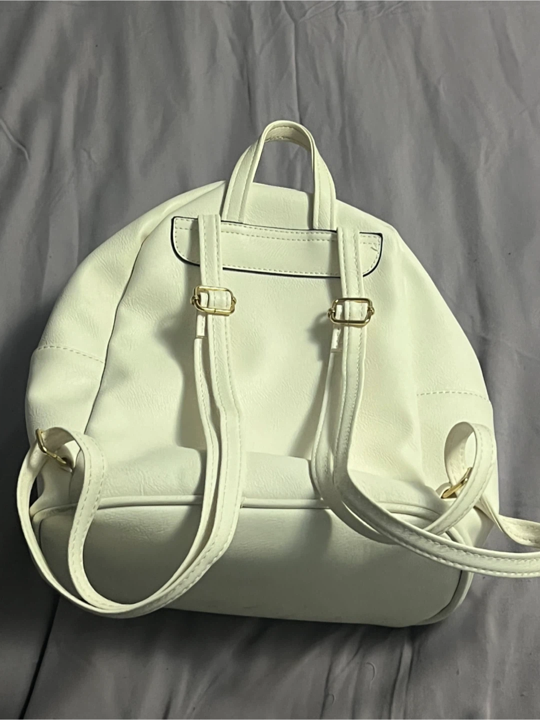 Ardene White Mini Backpack - photo 3