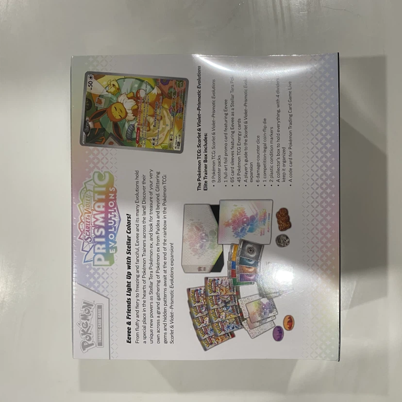 Pokemon TCG Scarlet & Violet Prismatic Evolutions ETB - photo 2