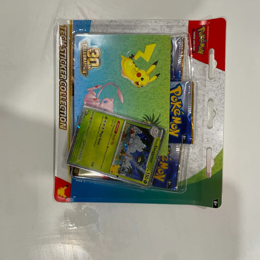 Pokemon TCG 30th Anniversary Tech Sticker Collection
