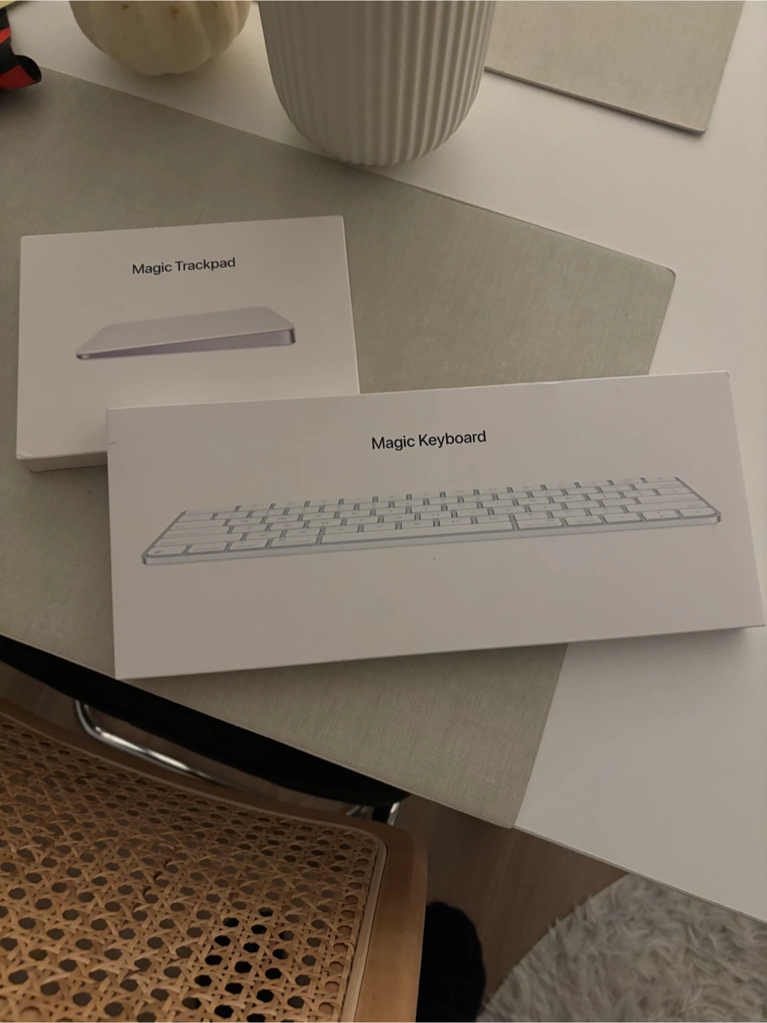 Apple Magic Keyboard and Magic Trackpad