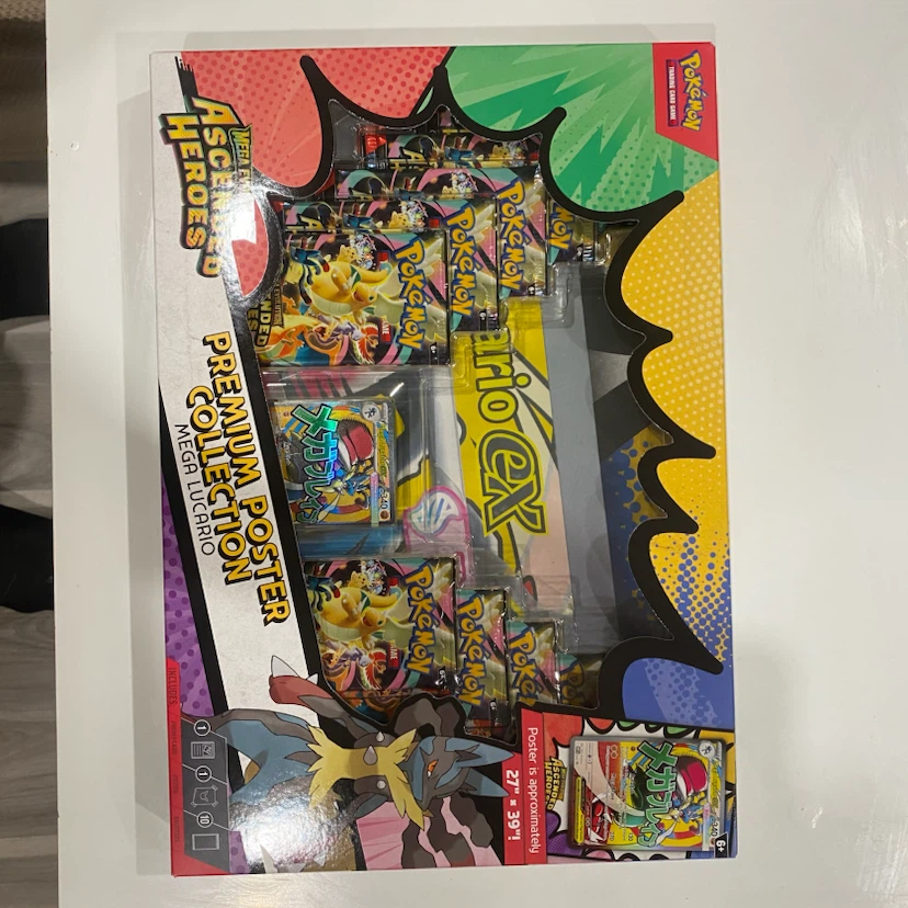 Pokemon TCG Mega Evolution Ascended Heroes Poster Collection