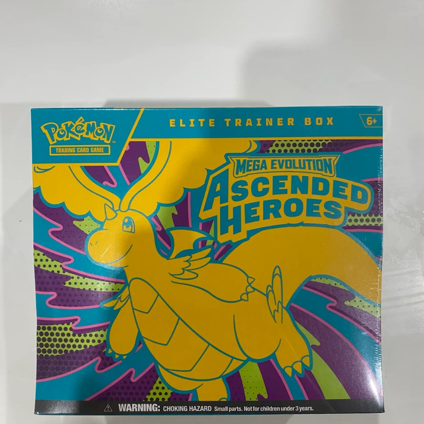 Pokemon TCG Mega Evolution Ascended Heroes Elite Trainer Box