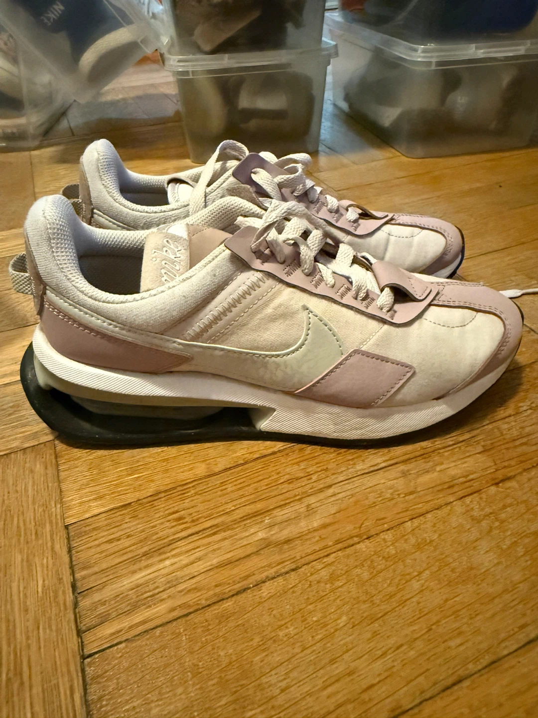 WMNS AIR MAX PRE-DAY 'CAMO SWOOSH - VENICE PLUM FOG' SIZE 6 - photo 4