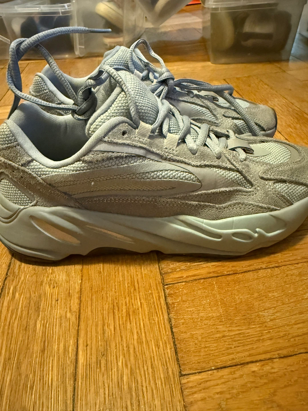 Men’s Size 6 Adidas Yeezy Boost 700 V2 Inertia - photo 5