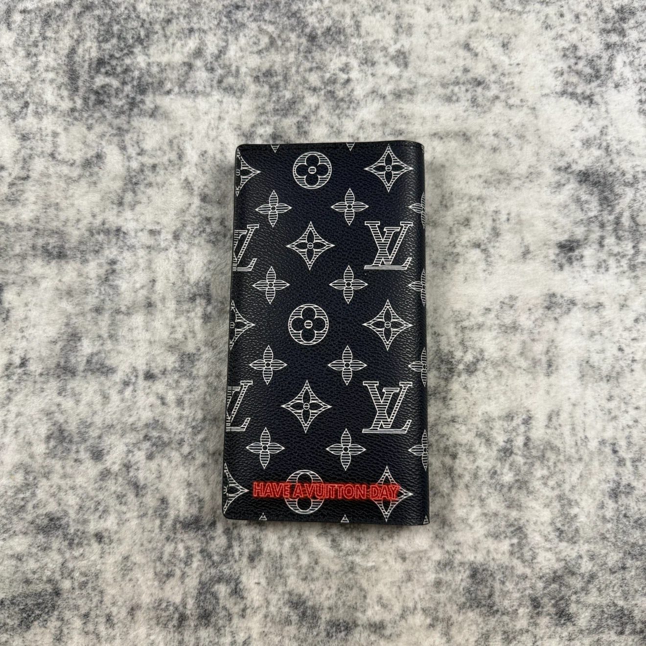 Louis Vuitton 2018 Monogram Ink Upside Down Brazza Wallet - photo 2