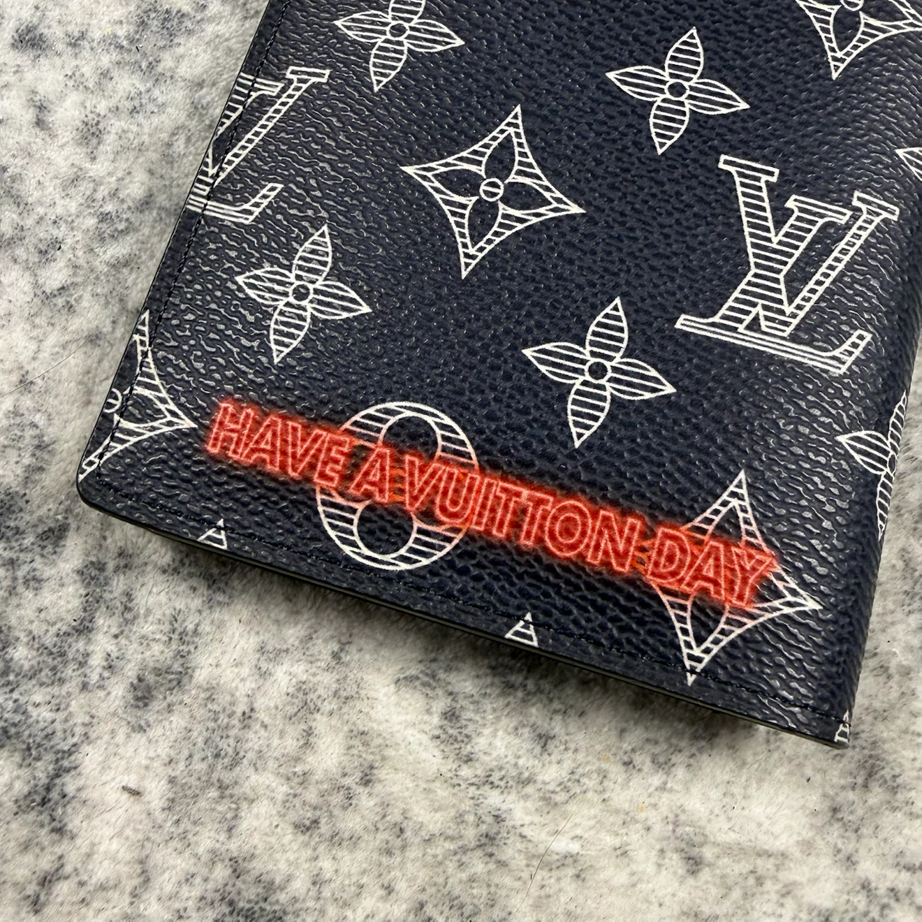 Louis Vuitton 2018 Monogram Ink Upside Down Brazza Wallet - photo 3