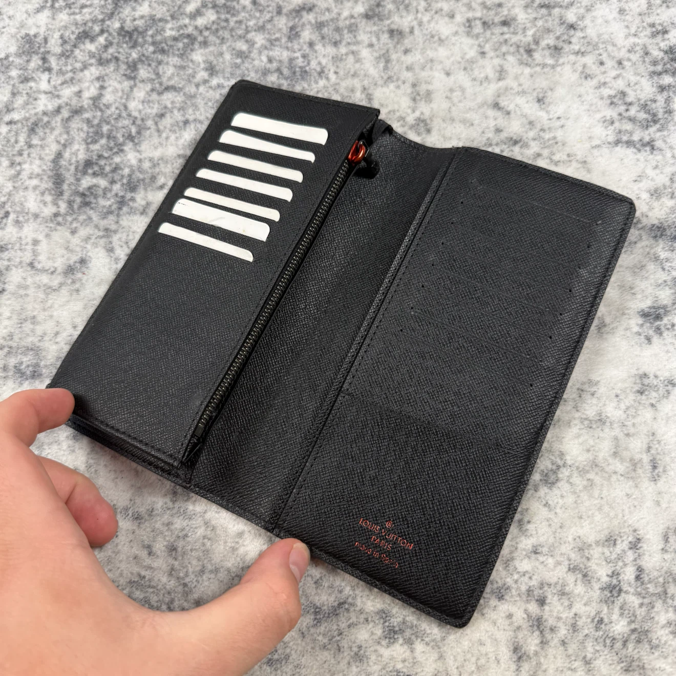 Louis Vuitton 2018 Monogram Ink Upside Down Brazza Wallet - photo 4