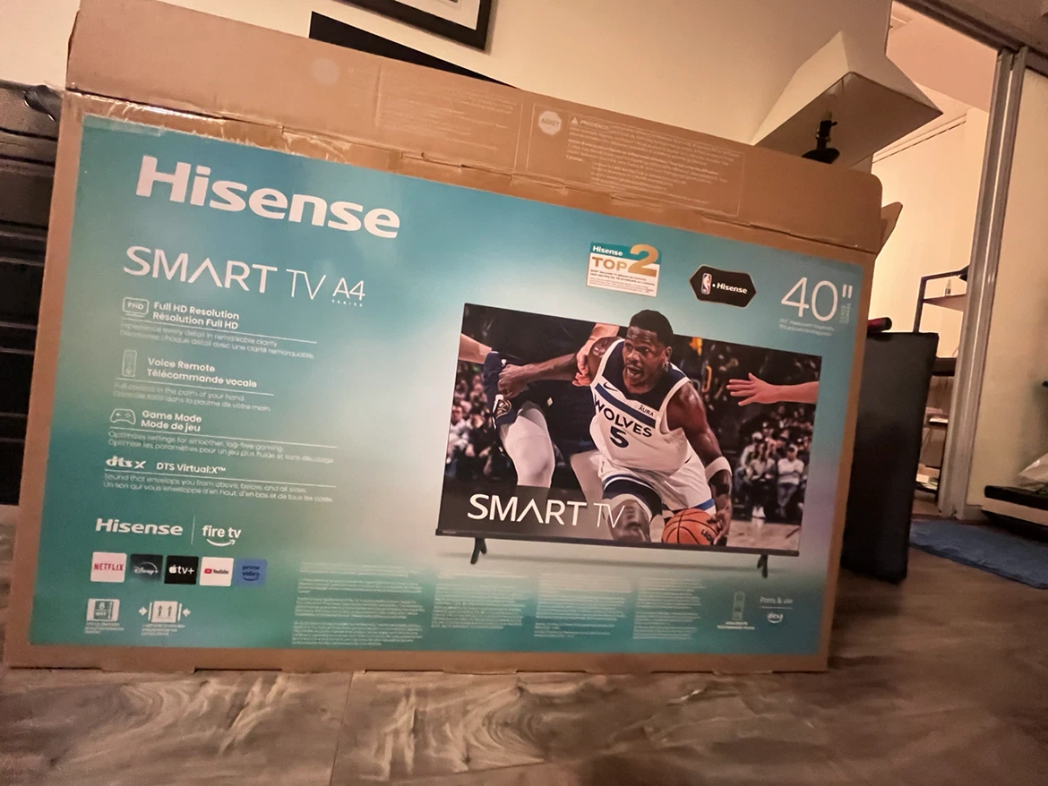 Hisense 40-inch A4 Series Smart TV - photo 2