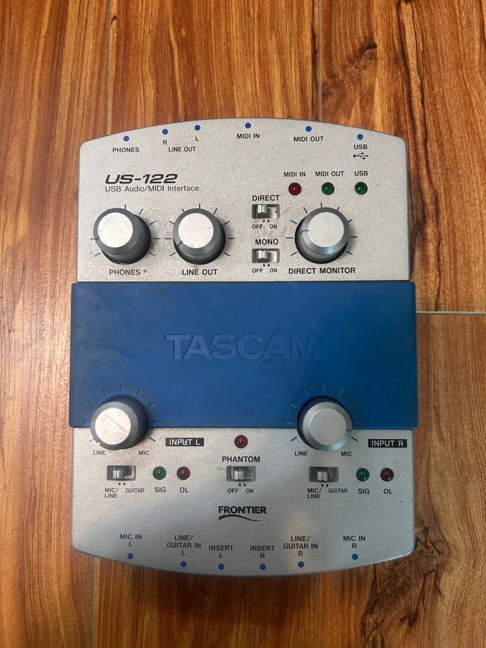 Tascam US-122 USB Audio/MIDI Interface