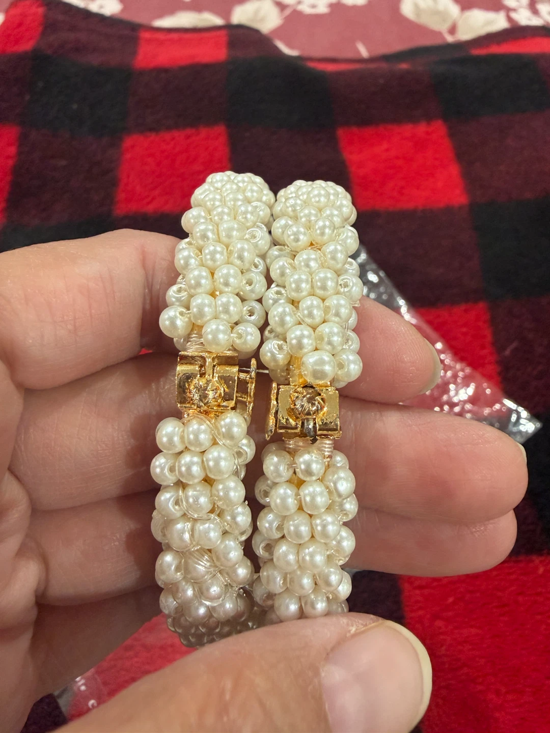 Set of Two Pearl Beaded Bracelets - photo 2