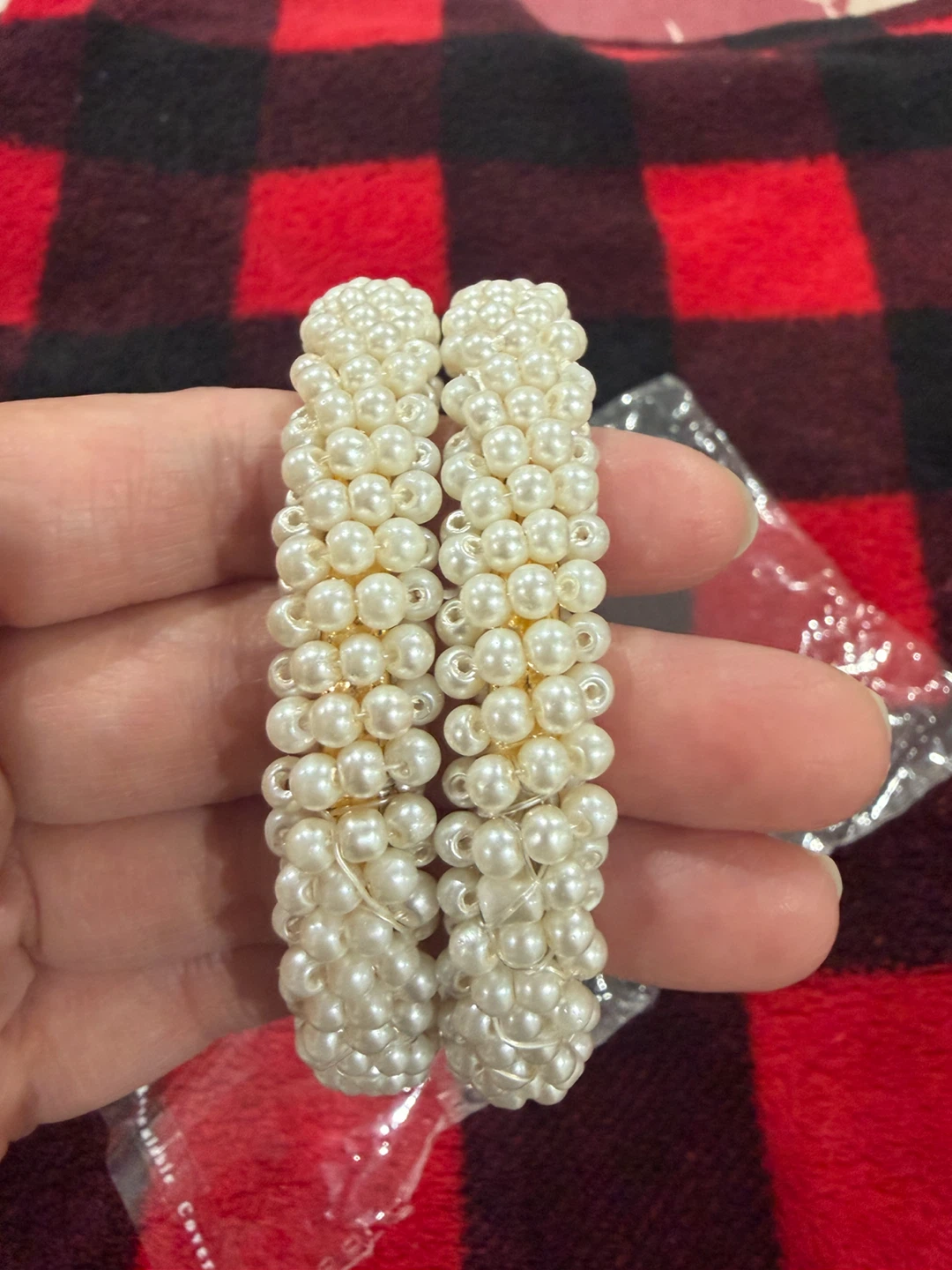 Set of Two Pearl Beaded Bracelets - photo 3