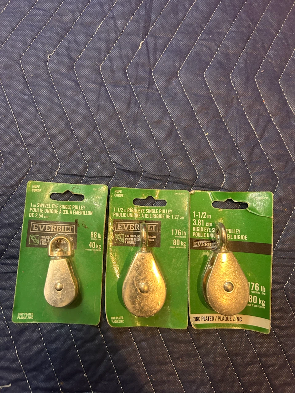 Everbilt Single Pulleys (3 Pack)