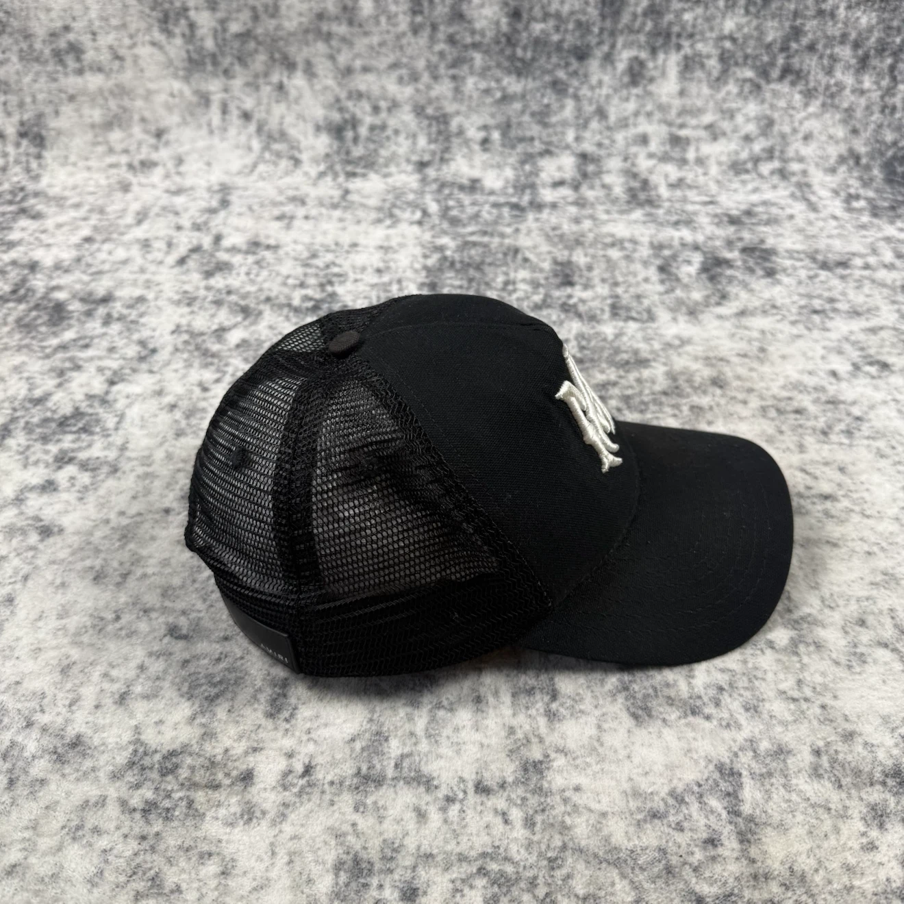 Amiri M.A. Logo Black Trucker Hat - photo 4