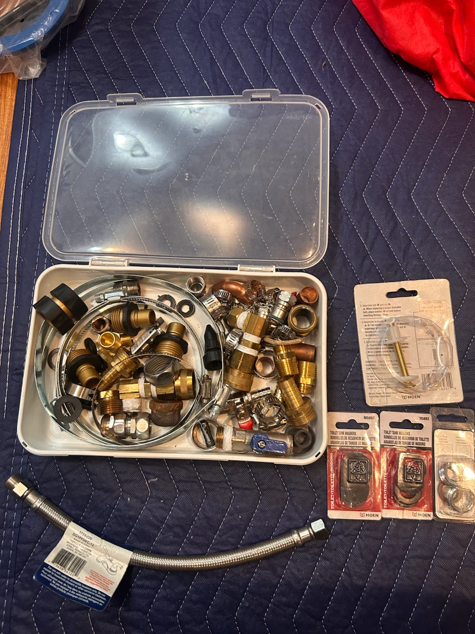 Assorted Plumbing Fittings and Hardware