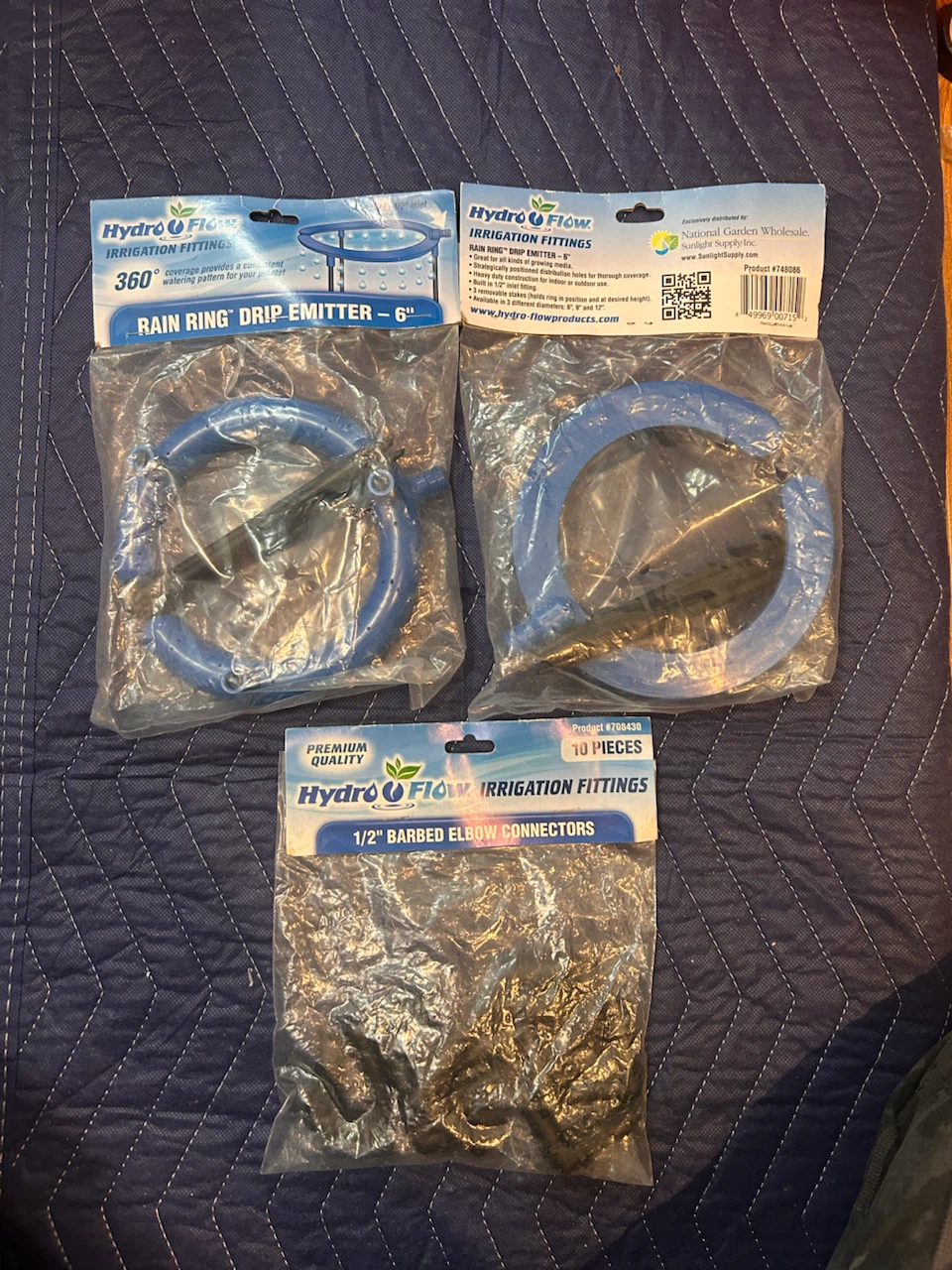 Hydro Flow Irrigation Fittings Lot