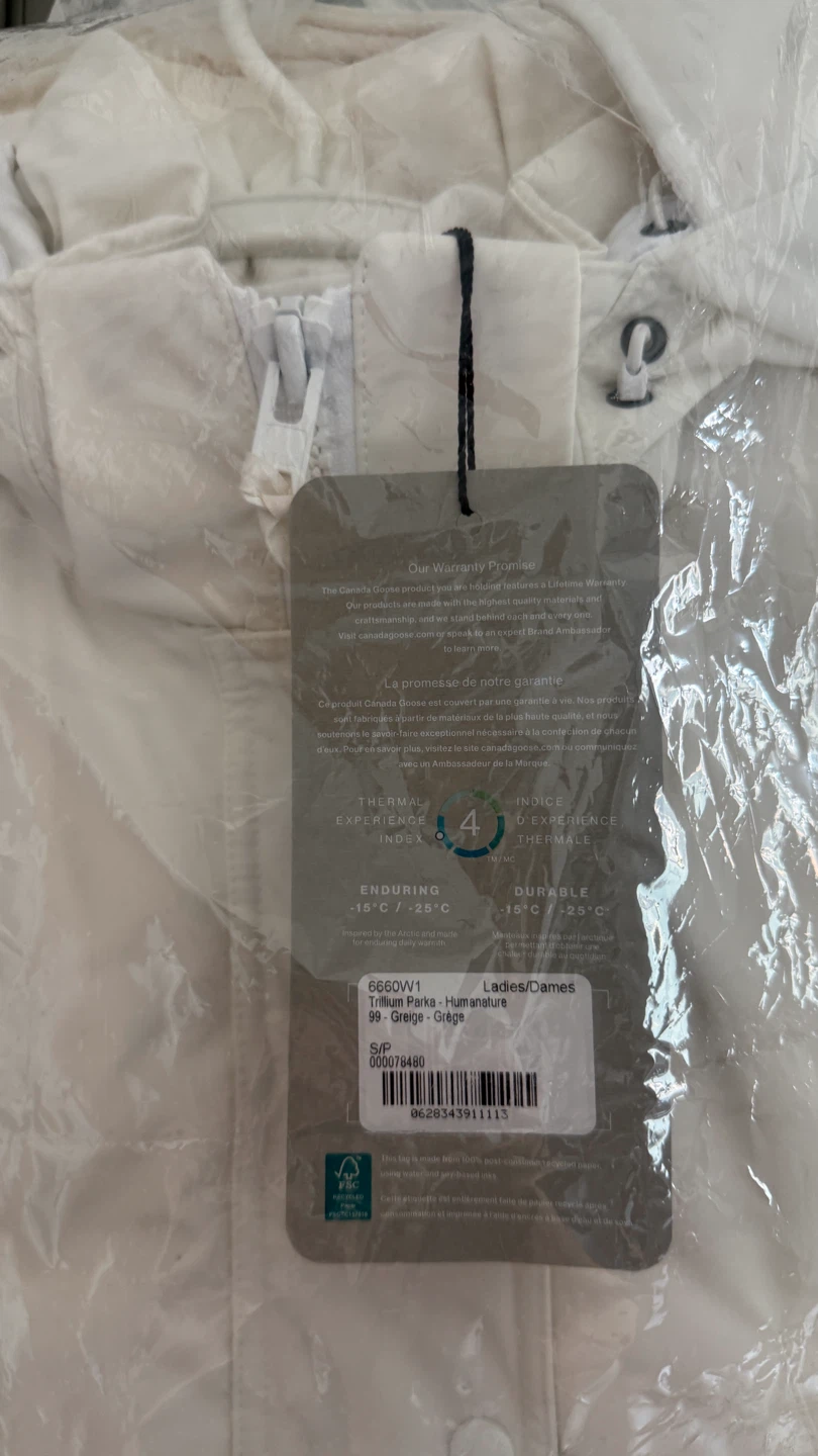 Canada Goose Trillium Parka Humanature Size S - photo 3