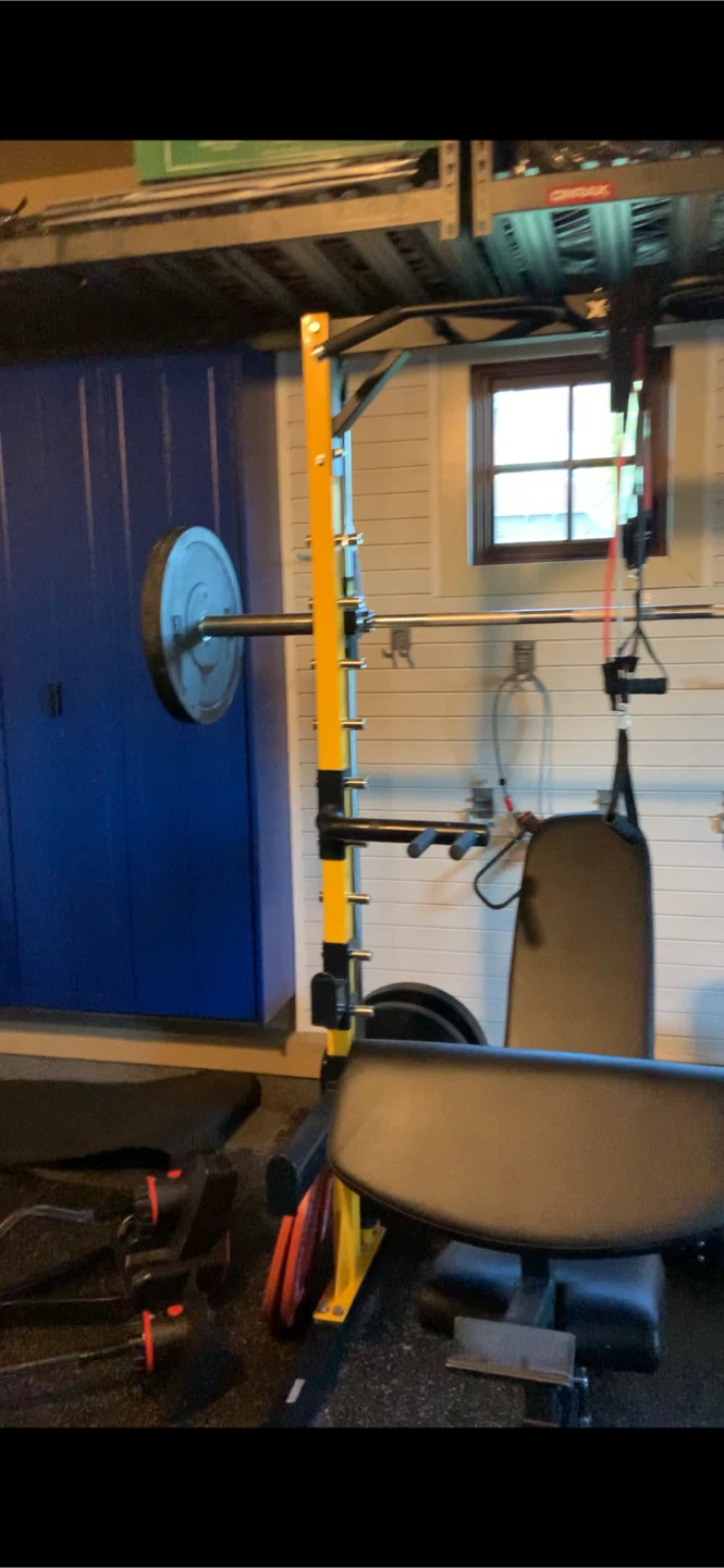 Progression Squat Rack and Weight Bench - photo 3