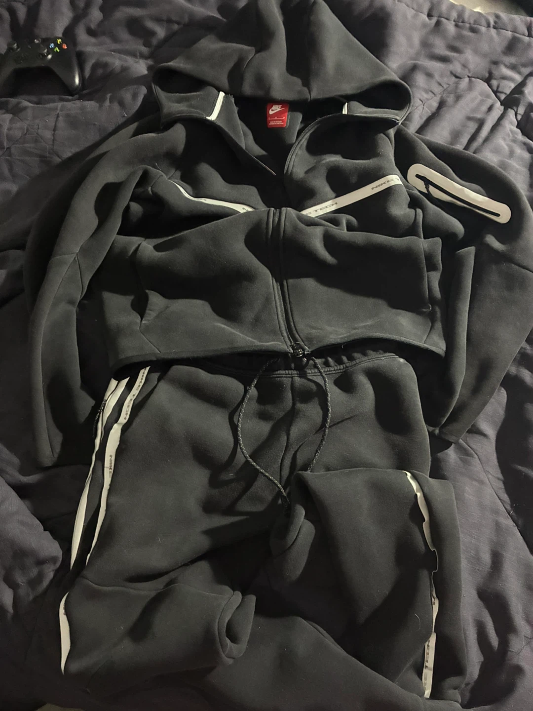 Real Nike Tech Fleece Reflective Accent Tracksuit - photo 3