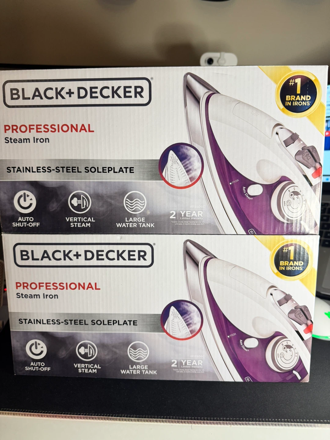 Black+Decker Professional Steam Iron - photo 2