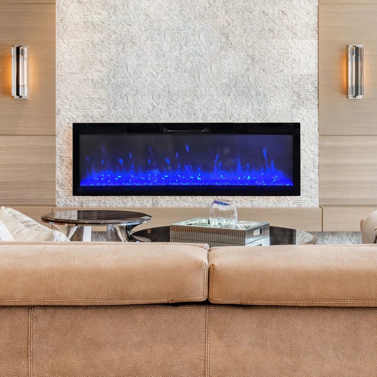 60-inch Electric Fireplace - photo 3