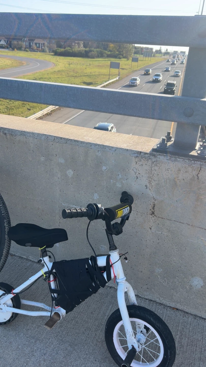 White Electric Balance Bike - photo 2