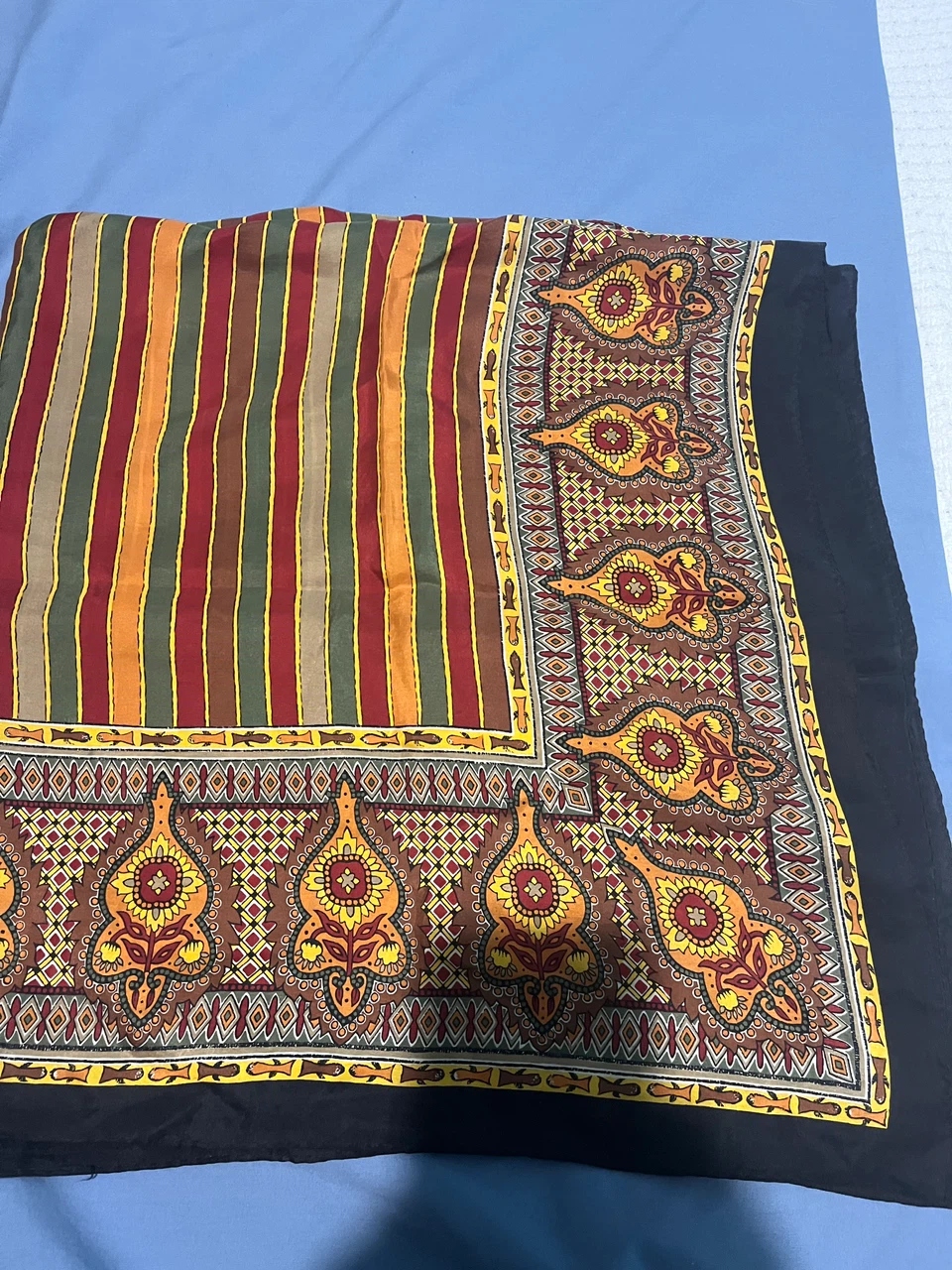 Vintage Patterned Scarf