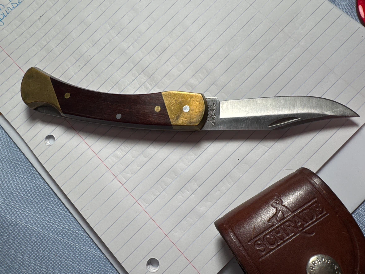Uncle Henry Schrade Folding Knife - photo 2