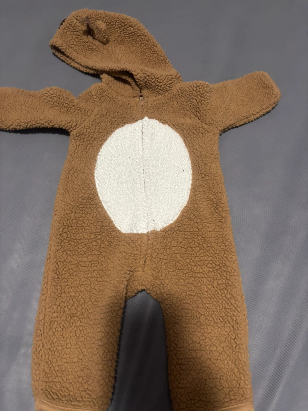 Two baby animal fleece rompers - photo 2