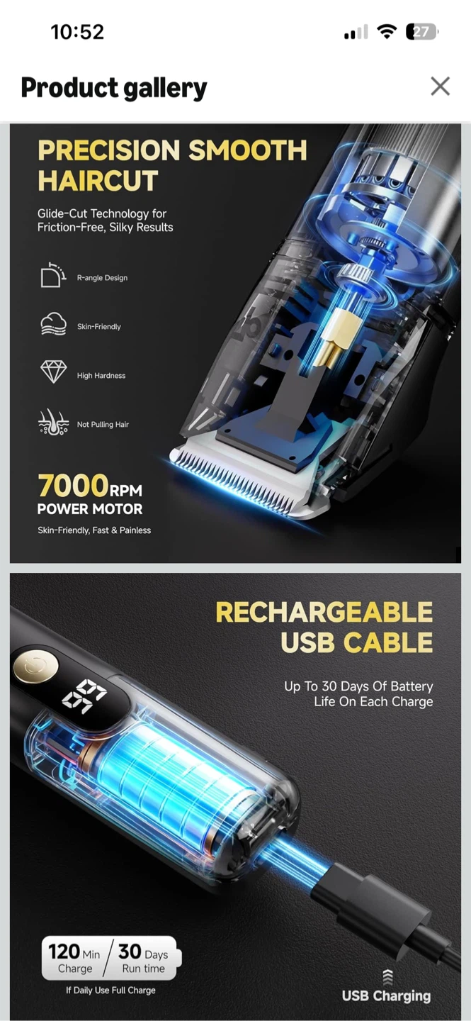 Brand New 2-in-1 Electric Grooming Kit - photo 3