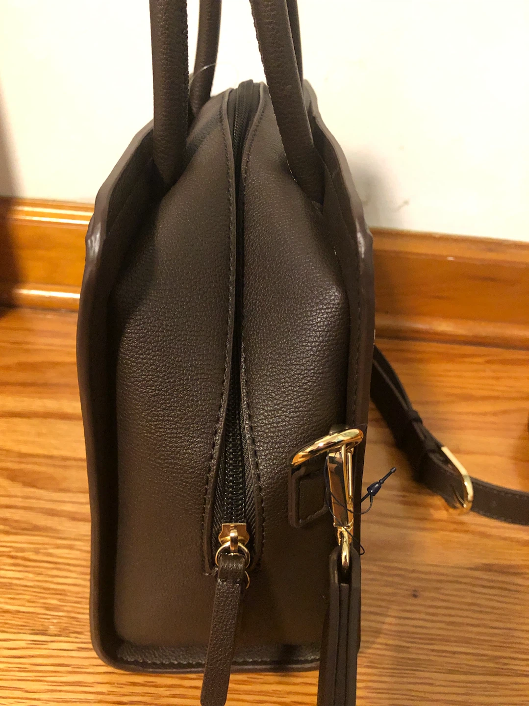 Tommy Hilfiger Brown Structured Handbag - photo 5