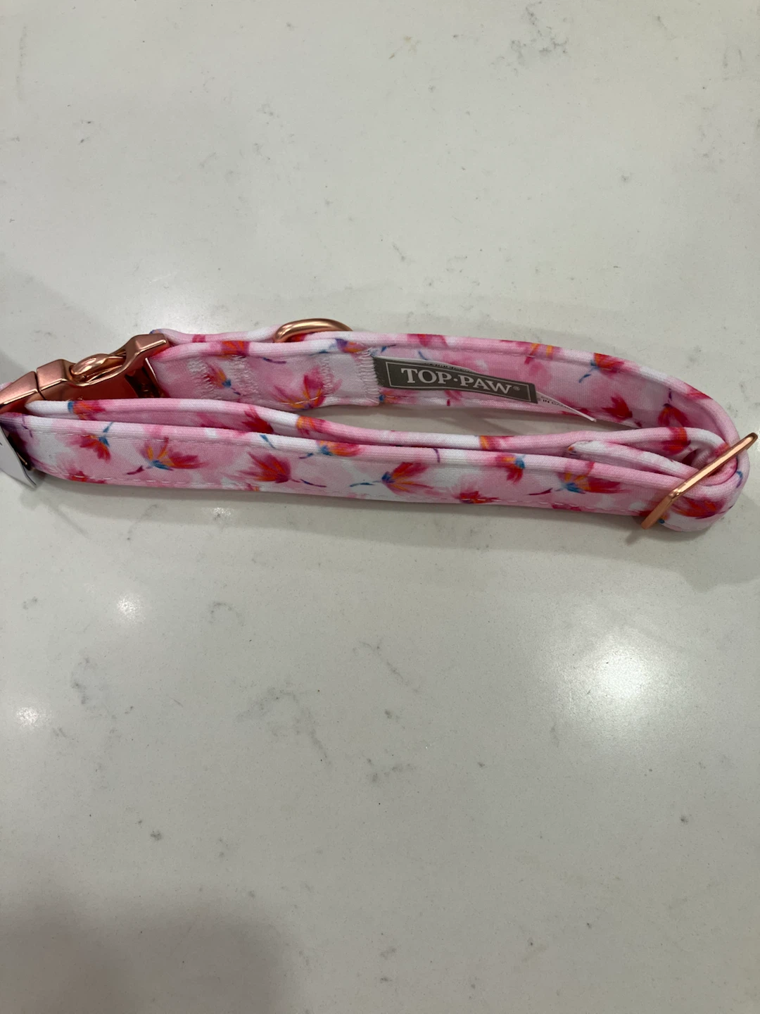 Top Paw Floral Comfort Neoprene Dog Collar - photo 2