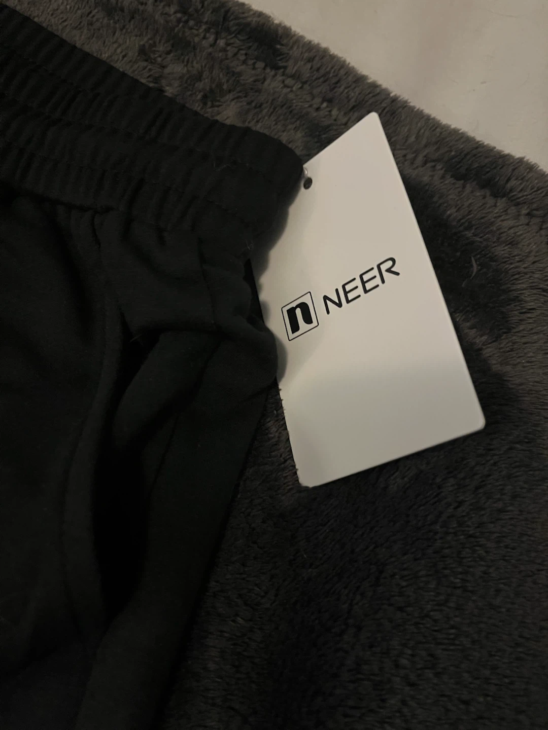 NEER Black Drawstring Sweatpants - photo 2