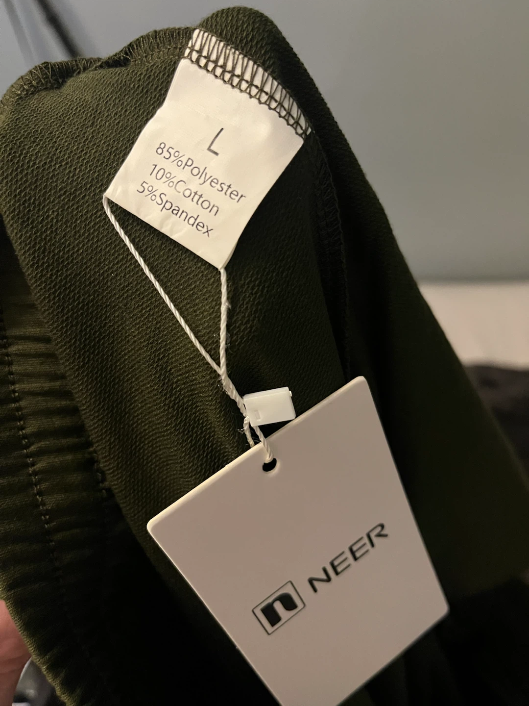NEER Olive Green Joggers Size large - photo 4