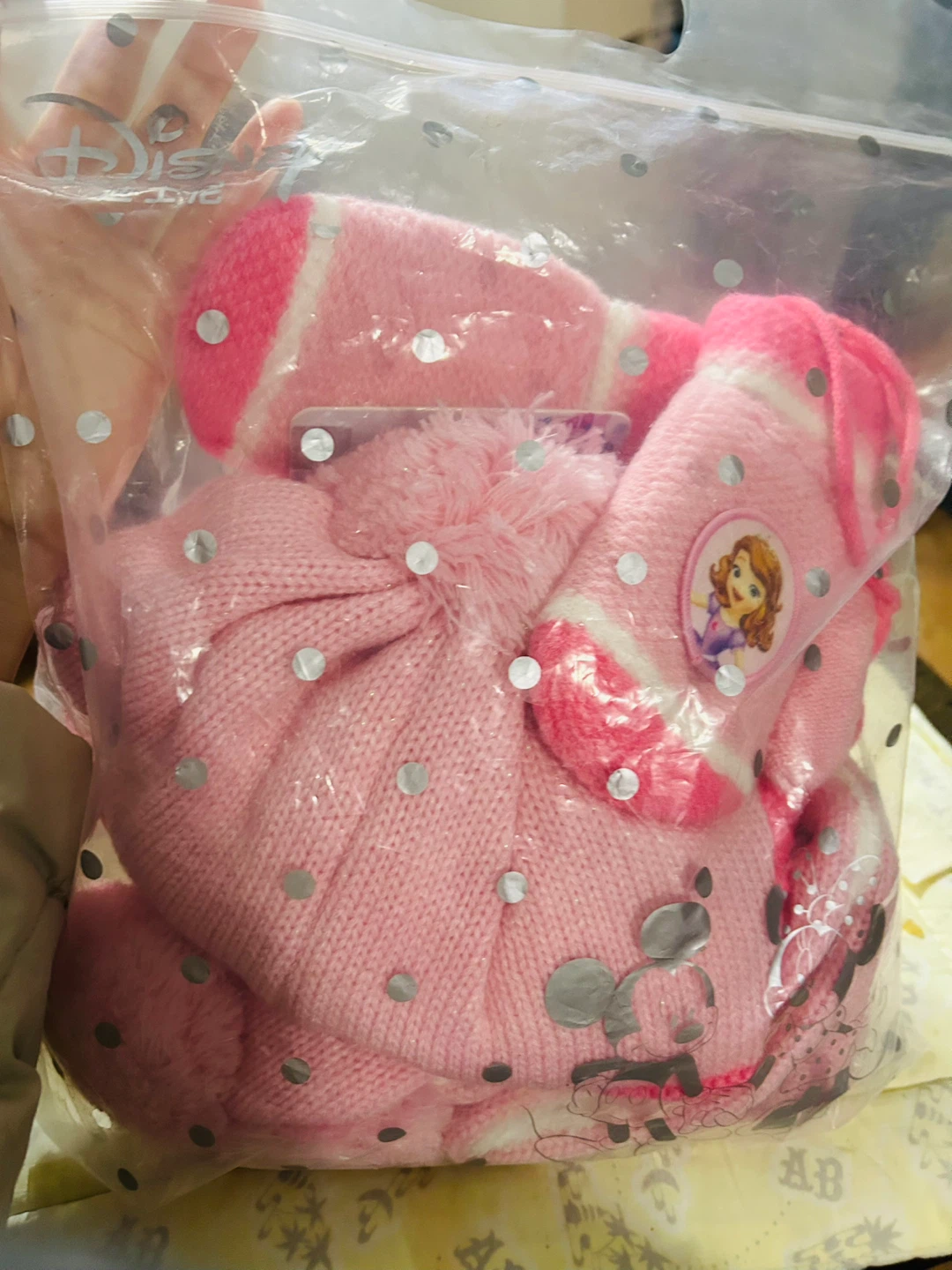 New Disney Sofia the First Pink Winter Set - photo 2