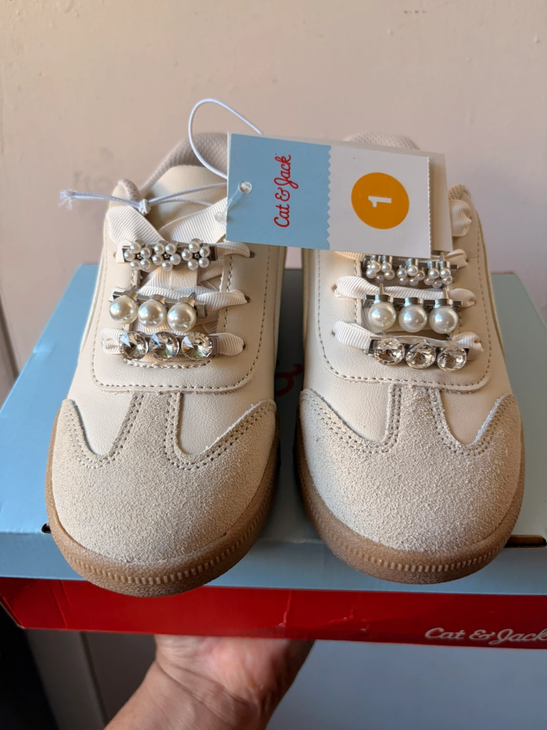 New Cat and Jack Shoes Size 1