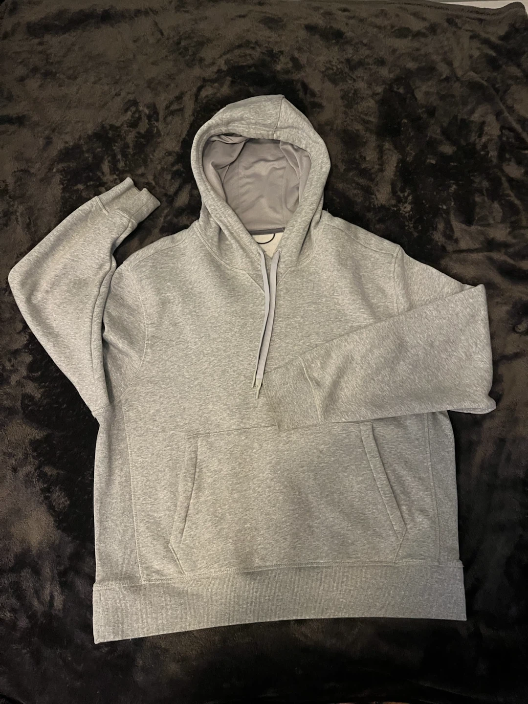 Gray Hooded Sweatshirt