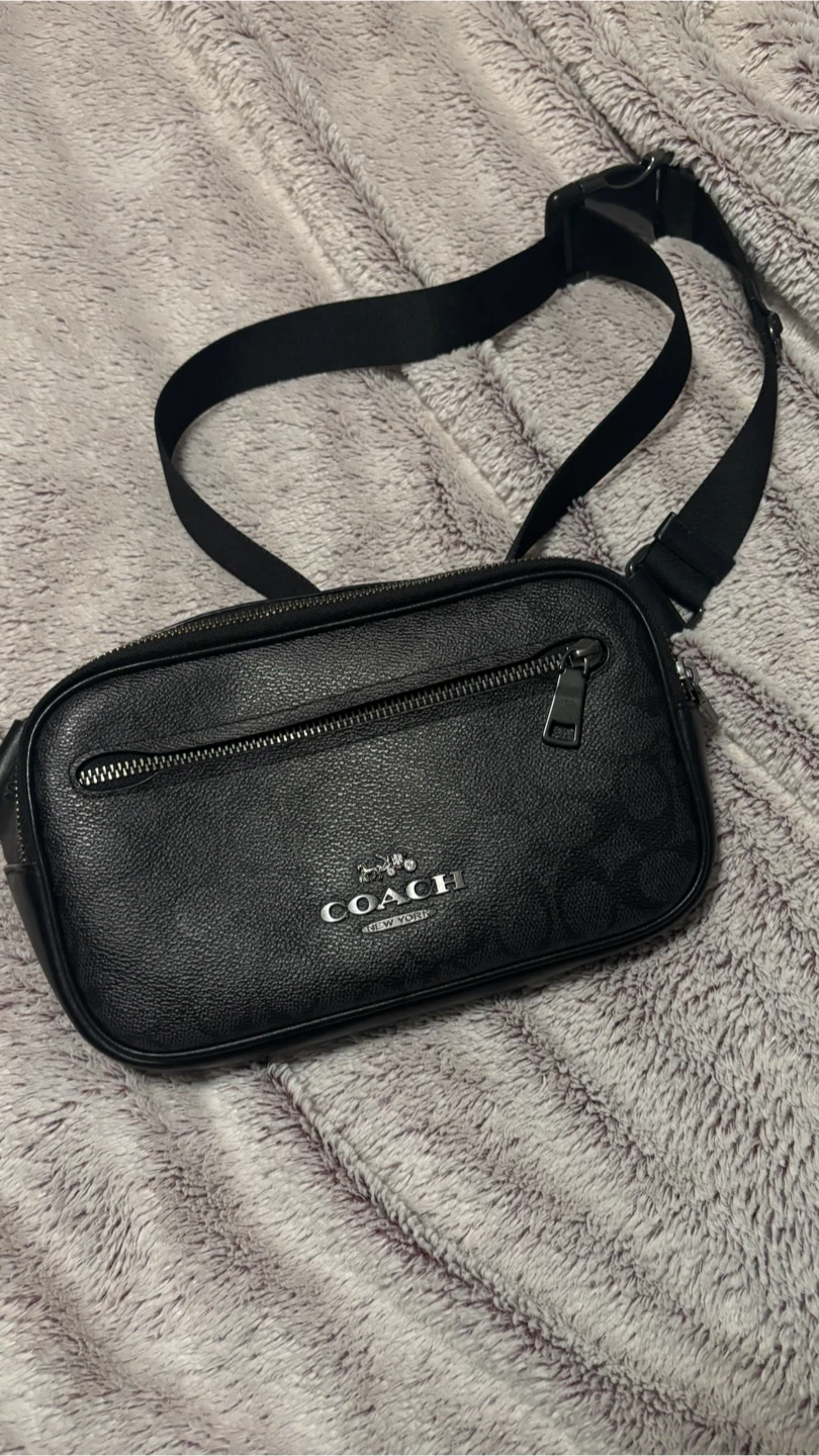 Coach Black Belt Bag