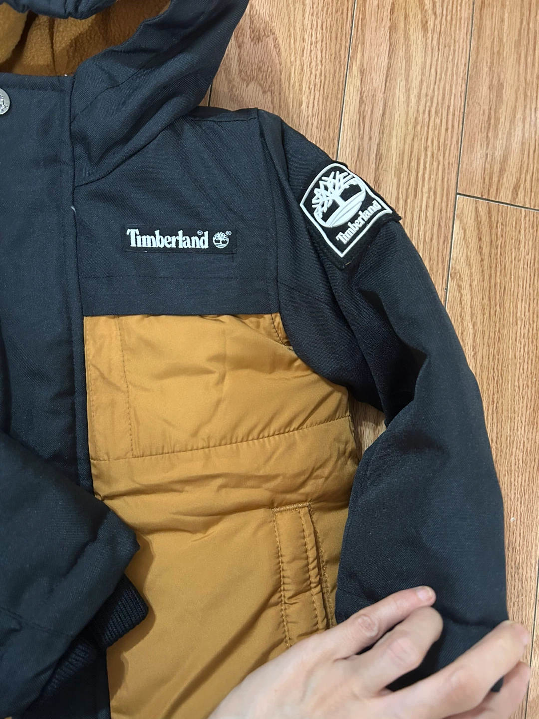 Very New Timberland Kids Winter Jacket Size 2 - photo 2