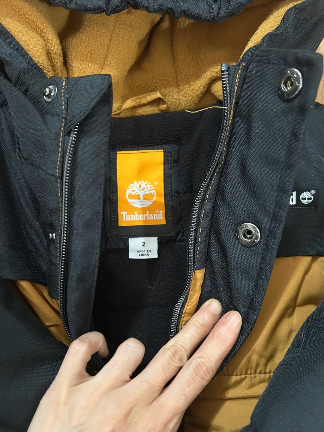 Very New Timberland Kids Winter Jacket Size 2 - photo 3